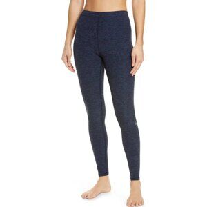 High-Waist Alosoft Flow Legging - Rich Navy Heather - Rich Navy Heather / S